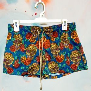 Men’s Skull Swim Shorts—SOLD